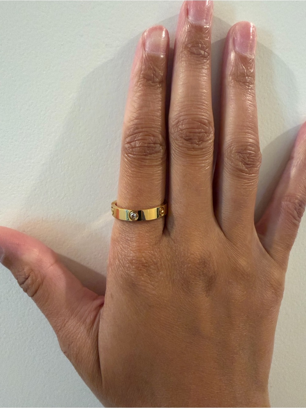 C. Love ring- gold ⭐️ - Picture 4 of 5